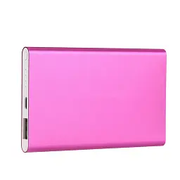 УМБ Power Bank Pingan 9800 mAh 114 повербанк зовнішній акумулятор Pink (16135) - мініатюра 3