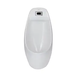 Пісуар підвісний Qtap Stork з ІЧ-датчиком автоматичного змиву 350x310x685 White QT1588102HW, Білий - мініатюра 2