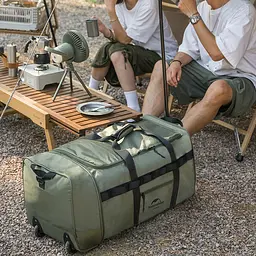 Сумка-баул Naturehike NH21LX003 для зберігання 88л (Чорний) - мініатюра 2
