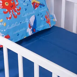 Простирадло MirSon Kids Time Сатін, 22-1314, Cerulean - мініатюра 3