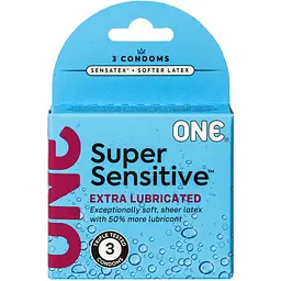 Презервативи One Super Sensitive 3 шт.