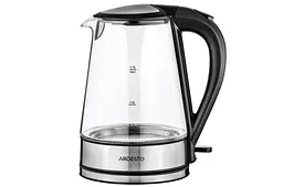 Електрочайник Ardesto 1.7 л Strix скло чорний kuh0015394 - мініатюра 3