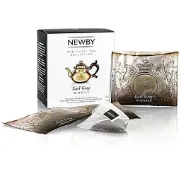 Чай чорний Newby Ерл Грей в пірамідках 15 шт (600060A)
