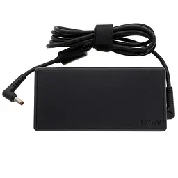 Блок живлення для ноутбука Lenovo 20V, 8.5A, 170W, 5.5x2.5мм, 3 hole, L-подібний роз'єм, black (без кабелю!) - мініатюра 3