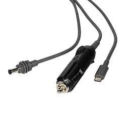 Кабель живлення 3 в 1 для Starlink Mini E-NET автомобільний прикурювач, DC Plug та USB Type-C Plug 5м (73-00657) - мініатюра 3