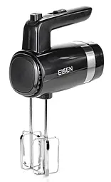 Міксер Eisen EHM-50, Black|Silver, 500W, ручний, 5 швидкостей, вінчики, гаки для замісу тіста, підставка для насадок, захист від перегріву - мініатюра 6