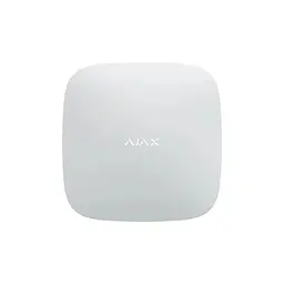 Комплект антипотоп Ajax: централь Hub2 (2G) + кран перекриття води WaterStop 1" (DN25), білий (26-00157-26-00230) - мініатюра 2