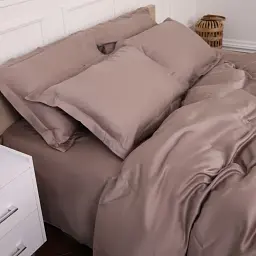 Підковдра MirSon Tencel №08 Beige 110х140 см темно-бежева (2200009637254) - мініатюра 9