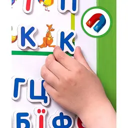 Абетка на магнітах VT5411-03 (укр) - мініатюра 3