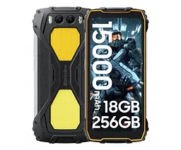 Смартфон Blackview BV7300 6/256GB з акумулятором 15000 мАг чорно-жовтий (6931548317784) - мініатюра 5