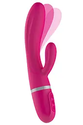 Вібратор-кролик Liebe Pleasure Toys Bend It Plus 20 см рожевий - мініатюра 2