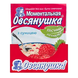 Каша вівсяна Вівсяночка з суницею 40 г (715371) - мініатюра 5