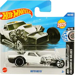 Базова машинка Hot Wheels Rod Squad Hoto Roto біла (5785) JBB74-N521  