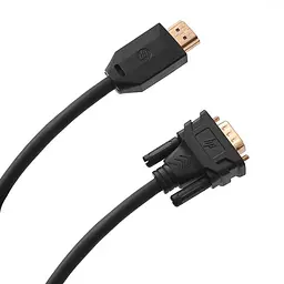 Кабель HDMI M - DVI 24M, 3.0м Full HD@60HZ HP - мініатюра 2