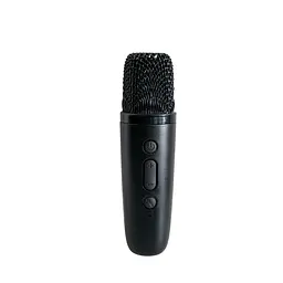 Портативна колонка з мікрофоном блютуз караоке колонка музична чорна Colorful Karaoke K12 Black - мініатюра 4