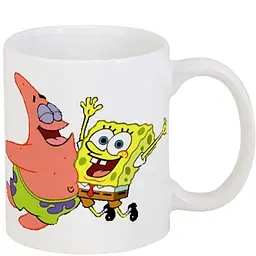 Кухоль GeekLand SpongeBob SquarePants CP 03.168 330 мл білий - мініатюра 3