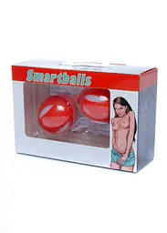 Вагінальні кульки Boss Series Smartballs, 19 см, помаранчевий - мініатюра 4