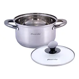 Каструля з кришкою Kamille KM-4921 2 л 18 см - мініатюра 2