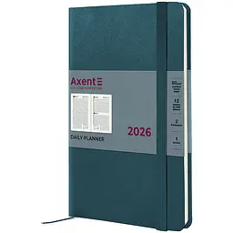 Щоденник Axent 2026 Partner Strong 145х210 мм малахітовий (8819-26-31-A)