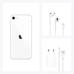 Смартфон Apple iPhone SE2 128GB Grade A Seller Refurbished White - мініатюра 6