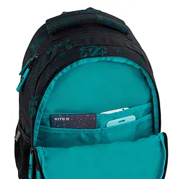 Рюкзак GoPack Education 175M-6 Future Чорно-блакитний (GO26-175M-6) - мініатюра 12