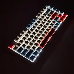 Ігрова механічна клавіатура Kondor Orion Nova / Дротове підключення / Grey Silent Switch / White - мініатюра 5