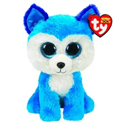 М'яка іграшка TY Beanie Boos хаски Принц 25 см, блакитна (36474)