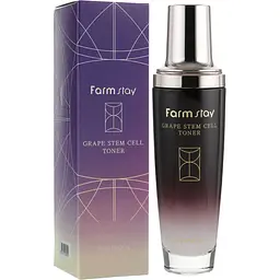 Тонер для обличчя FarmStay Grape Stem Cell Toner, з фітостовбуровими клітинами винограду, 130 мл - мініатюра 3