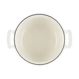 Каструля з кришкою Le Creuset Modern Heritage Round Casserole 21700267164430 4.6 л 26 см бежева - мініатюра 3