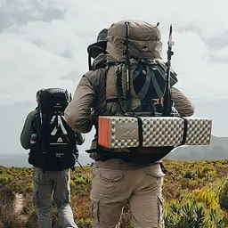 Рюкзак туристичний Naturehike NH70B070-B, 70 л + 5 л, світло-коричневий - мініатюра 2