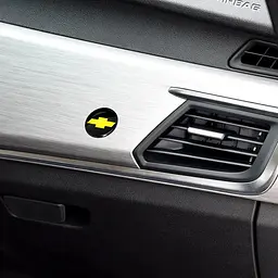 Наклейка з логотипом Chevrolet для автоключів d=15 мм Пластикова об'ємна (Завод) - мініатюра 5
