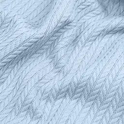 Плед-покривало Cosas Knitted Braid Cloud косичка 75х95 см (Blanket_19Cloud_KnittedBraid_75x95) - мініатюра 4