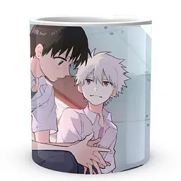 Кухоль GeekLand Evangelion Євангеліон Сіндзі Каору EVA 002.40 330 мл білий - мініатюра 2