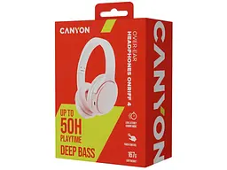 Навушники Canyon OnRiff 4 Pink (CNS-CBTHS4P) - мініатюра 5