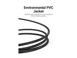 Кабель Vention DVI to VGA 3m Black (EACBI) - мініатюра 3