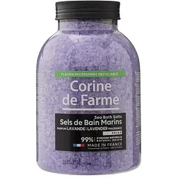 Сіль морська для ванни Corine de Farme Лаванда 1.4 кг