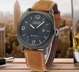 Чоловічий наручний годинник Curren Leisure Series Brown (2104618464) - мініатюра 4