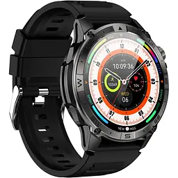 Смарт-годинник North Edge GPS Smart Titan з компасом чорний (3373) - мініатюра 2