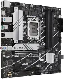 Материнська плата LGA1700, Asus PRIME B760M-A D4-CSM, B760, 4xDDR4, Int.Video(CPU), 4xSATA3, 2xM.2, 3xPCI-E 16x 4.0, Realtek 7.1, Realtek 2.5Gb, 5xUSB3.2/7xUSB2.0, HDMI/DP, MicroATX - мініатюра 4