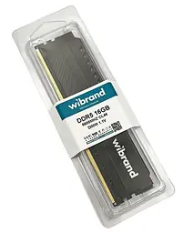 Модуль пам'яті DDR5 Wibrand 16GB 5600MHz CL46 DIMM Heatsink Black (WI5600DDR5D/16GB) - мініатюра 2