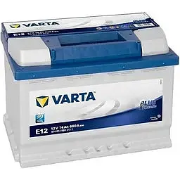 Автомобільний акумулятор VARTA Blue Dynamic E12 6СТ-74Ah Аз 680A (EN) 574013068