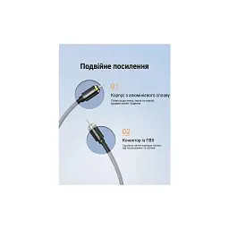Кабель мультимедійний 1xRCA M to 1xRCA M 1.0m digital black Vention (VAB-R09-B100) - мініатюра 8