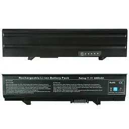 Батарея для ноутбука Dell KM742 (Latitude: E5400 E5410 E5500 E5510) 11.1V 4400mAh Чорний - мініатюра 2