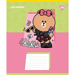 Набір зошитів Yes Line Friends Funny А5, 18 аркушів 25 шт. (767642) - мініатюра 5