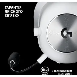 Навушники Logitech G Pro X 2 Lightspeed Wireless White (981-001269) - мініатюра 7