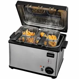 Фритюрниця Silver Crest SEF3 2000 B1 – 4 л (2+2)
