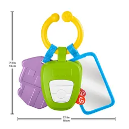 Брязкальце-прорізувач Fisher-Price Ключики (GRT57) - мініатюра 5