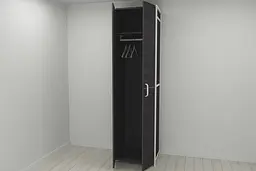 Шафа Гардероб Уні секція 6 серії Конект Ferrum-decor 220x60x50см Білий метал ДСП Венге Магія 16 мм (FRD-104580)