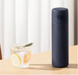 Термос Mijia Flip Version 2 480 мл Dark Blue (MJTGB02PL) - мініатюра 2