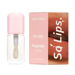 Зволожувальна олія для губ HOLLYSKIN So Lips Peptide Lip Oil №001 Lemon Glaze, 4 мл